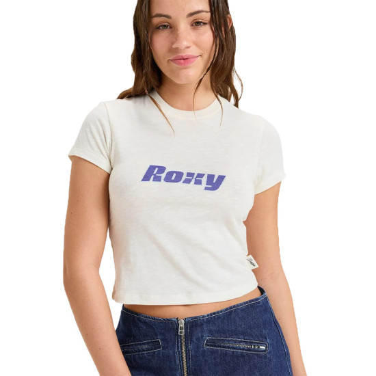 Roxy Γυναικεία κοντομάνικη μπλούζα Chloe Kim Baby Tee